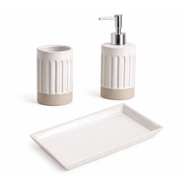 Conjunto para Bancada de Banheiro 3 Peças Grecian - Mimo Style
