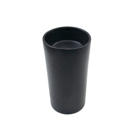 Cuba de Piso Sem Válvula para Banheiro Cerâmica 45cm Espinélio Pingoo.casa - Preto
