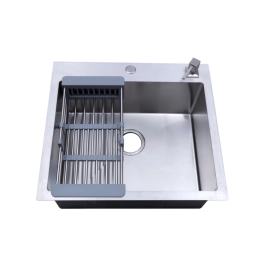 Cuba Gourmet para Cozinha Aço Inox 304 55x51cm Corubos Prata