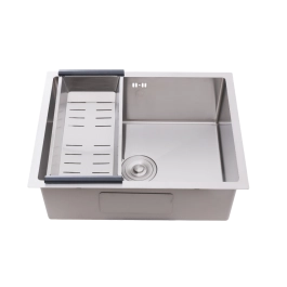 Cuba Gourmet para Cozinha Aço Inox 304 58x45cm Terena Prata