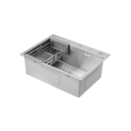 Cuba Gourmet para Cozinha Aço Inox 304 60x45cm Truká Prata