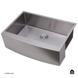 Cuba para Cozinha Gourmet Aço Inox 304 76x53cm Kaimbé Farm Prata