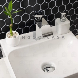 Cuba de Apoio para Banheiro Porcelana Granada Branco