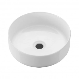 Cuba de Apoio para Banheiro Porcelana Ametista Branco