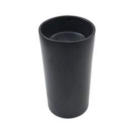 Cuba de Piso para Banheiro Cerâmica 45cm Espinélio Preto