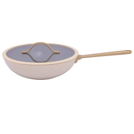 Frigideira Wok Liber Cook Gold Compatível com Fogão por Indução 28cm - Mimo Style