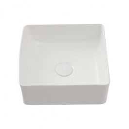 Kit Cuba de Apoio Slim Crisoprásio e Torneira Alta para Banheiro em Aço Amazonas Pingoo.casa - Branco e Prata