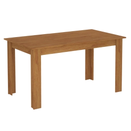 Mesa de Jantar Valência Laráz Retangular com tampo em Madeira 135x75 cm Mesa de Jantar Valência Laráz Retangular com tampo em Madeira 135x75 cm