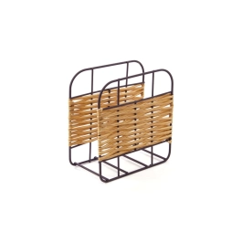 Porta Guardanapo Rattan Iron - Mimo Style