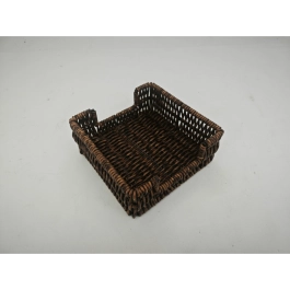 Porta Guardanapo Rattan Rustic 15cm - Mimo Style