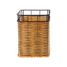 Porta Utensílios Rattan Iron - Mimo Style