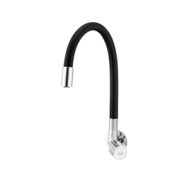 Torneira de cozinha flexivel parede Itaguari Pingoo.casa - Prata