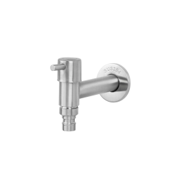 Torneira para área externa de parede Tapauá Pingoo.casa - Prata