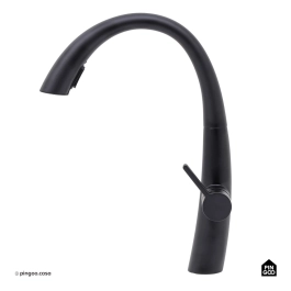 Torneira para Cozinha Gourmet Misturador Monocomando Extensível Juruá Preto
