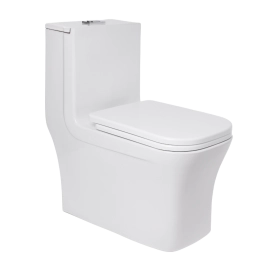 Vaso Sanitário Monobloco Caixa Acoplada Privada Jurerê Pingoo.casa - Branco