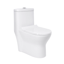 Vaso Sanitário Monobloco Caixa Acoplada Privada Zircônia Pingoo.casa - Branco