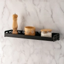 Organizador De Cozinha Suspenso Gourmet Pardal Pingoo.casa - Preto