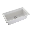 Cuba Para Cozinha Gourmet De Quartzo Com Acessórios Zoró Pingoo.casa - Branco