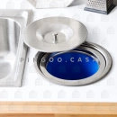 Cuba para Cozinha Pia Inox Com Acessórios Tábua e Lixeira Carajás Preta e Torneira Gourmet Monocomando Munim Pingoo.casa