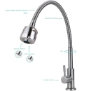 Cuba para Cozinha Pia Inox Com Acessórios e Lixeira Potiguara e Torneira Gourmet Jaguaribe Pingoo.casa