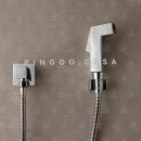 Kit Ducha Jacuí e Acabamento de Registro Pingoo.casa - Prata