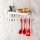 Cozinha Suspensa Gourmet Canário Pingoo.casa - Prata