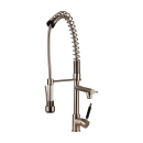 Torneira Para Cozinha Gourmet Misturador Monocomando Ituí Pingoo.casa - Prata Escovado