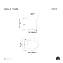 Acabamento de registro redondo Guajará Pingoo.casa - Dourado Rose