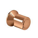 Acabamento de registro redondo Guajará Pingoo.casa - Dourado Rose