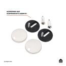 Assento Plástico com Soft Close para Vaso Sanitário Amazonita - Branco