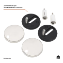 Assento Termofixo com Soft Close para Vaso Sanitário Amazonita - Branco