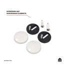 Assento Plástico com Soft Close para Vaso Sanitário Peridoto - Branco
