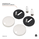 Assento Termofixo com Soft Close para Vaso Sanitário Titanita - Branco