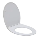 Assento Termofixo com Soft Close para Vaso Sanitário Aquarela - Branco