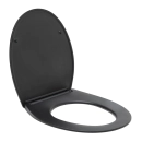 Assento Termofixo com Soft Close para Vaso Sanitário Aquarela - Preto