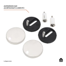 Assento Termofixo com Soft Close para Vaso Sanitário Peridoto - Branco