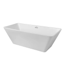 Banheira Freestanding Imersão Ametista Pingoo.casa - Branca