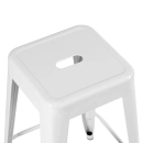 Banqueta alta para bancada Iron Tolix 76 cm – Branco