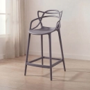 Banqueta média para bancada Master Allegra em Polipropileno 66 cm - Fendi
