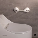 Barra de Apoio e Segurança com Ventosa 30 cm Jaru Pingoo.casa - Branco