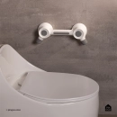 Barra de Apoio e Segurança com Ventosa 32 cm Jamari Pingoo.casa - Branco