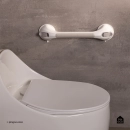 Barra de Apoio e Segurança com Ventosa 42 cm Jaru Pingoo.casa - Branco