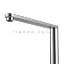 Torneira Para Cozinha Gourmet Misturador Monocomando Aço Inox 304 Miranda Pingoo.casa - Prata Cromado
