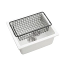 Cuba Gourmet para Cozinha com Acessórios Quartzo 40x44cm Macuxi Pingoo.casa - Branco