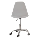 Cadeira com rodízios Eames Office escritório - Cinza claro