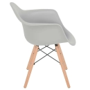 Cadeira de jantar Charles Eames  Eiffel DAW em Polipropileno - Fendi