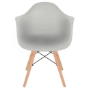 Cadeira de jantar Charles Eames  Eiffel DAW em Polipropileno - Fendi