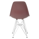 Cadeira de jantar Charles Eames Eiffel DKR em Polipropileno - Marrom