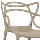 Cadeira de jantar Masters Allegra com pés desmontáveis - Fendi