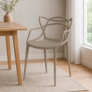 Cadeira de jantar Masters Allegra com pés desmontáveis - Fendi